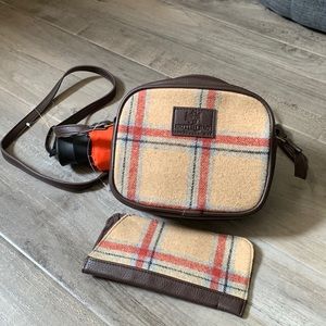 British Bag Company Crossbody bag with Umbrella.